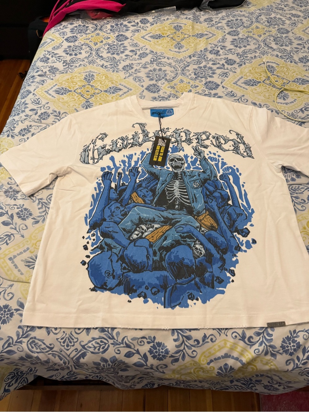 Godspeed Crowd Surf White Mens T Shirt Size M